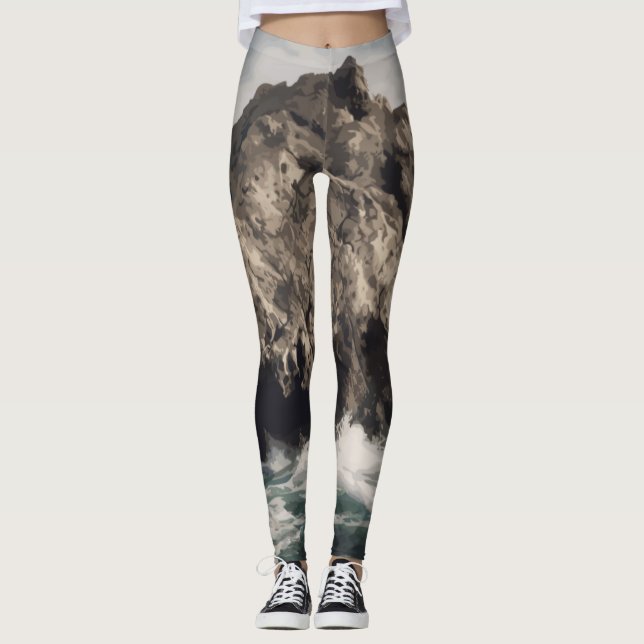 Leggings Sentinelle de l'océan (Devant)