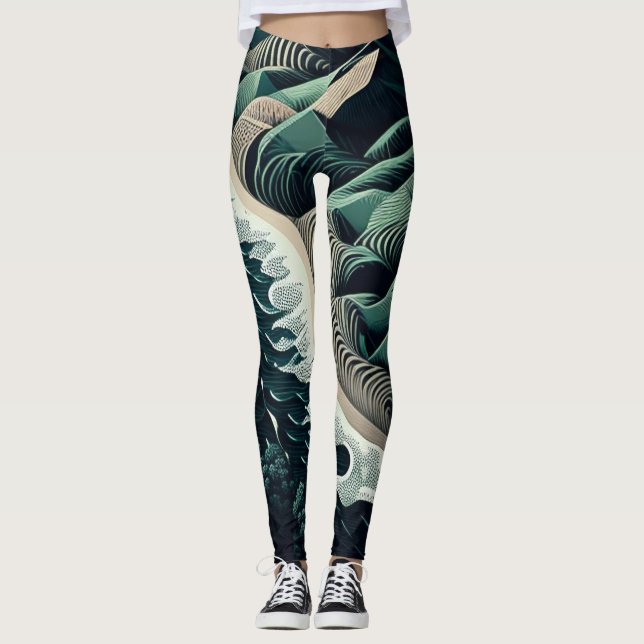 Leggings Serene Shores (Devant)