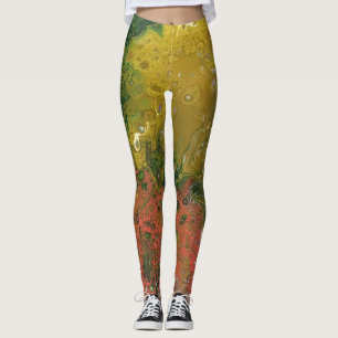 Leggings Série de rayonne fondue - Verse acrylique sous for