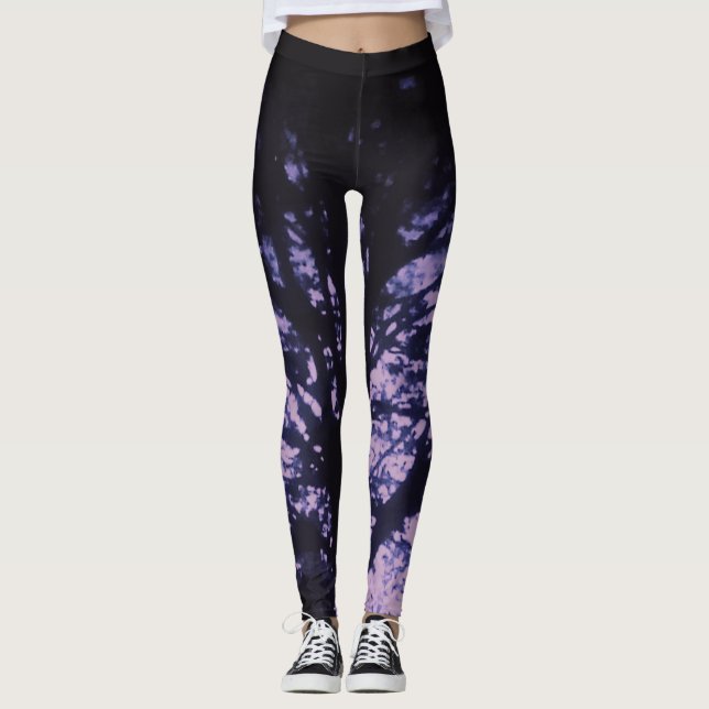 Leggings Série Lit - Violet (Devant)