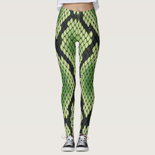 Leggings Serpent vert