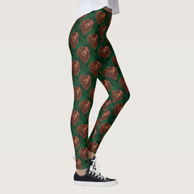 Leggings Setter rouge irlandais (Droite)