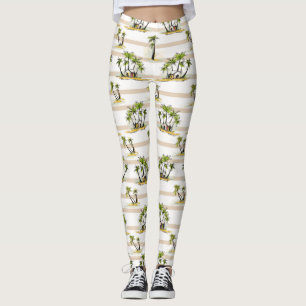 Leggings Shack tropical et paumes