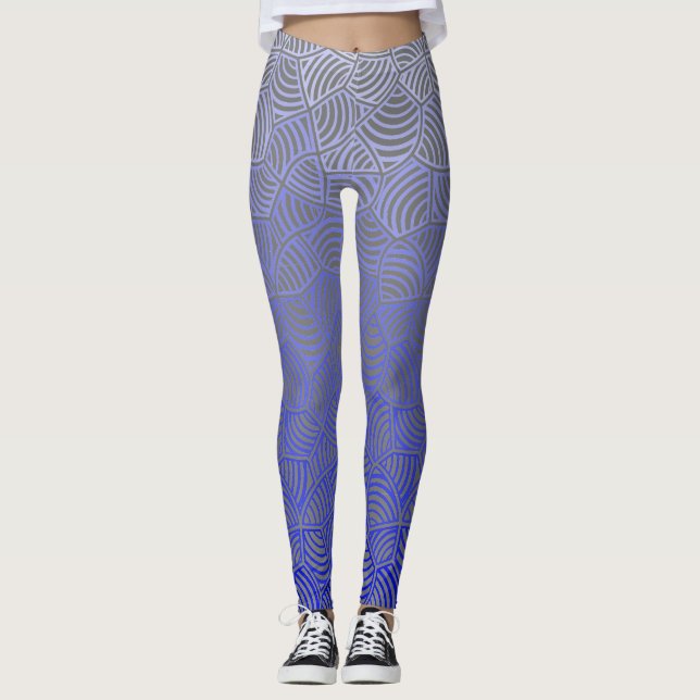 Leggings Shell motif.03.nbg Gray BG (Devant)