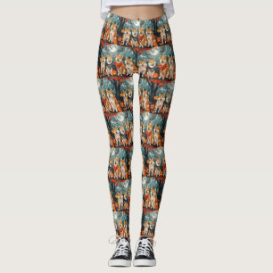 Leggings Shiba Inu Halloween Éffrayant
