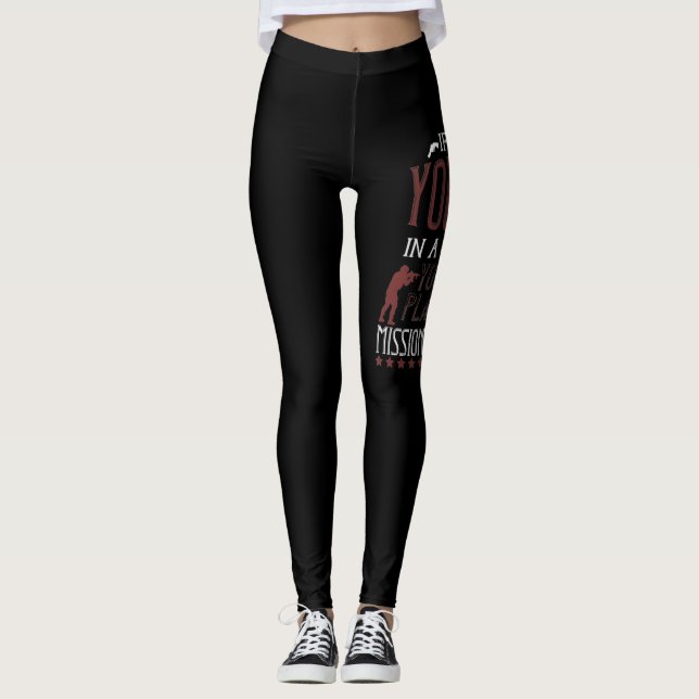 Leggings Si vous vous trouvez dans une lutte équitable (Devant)
