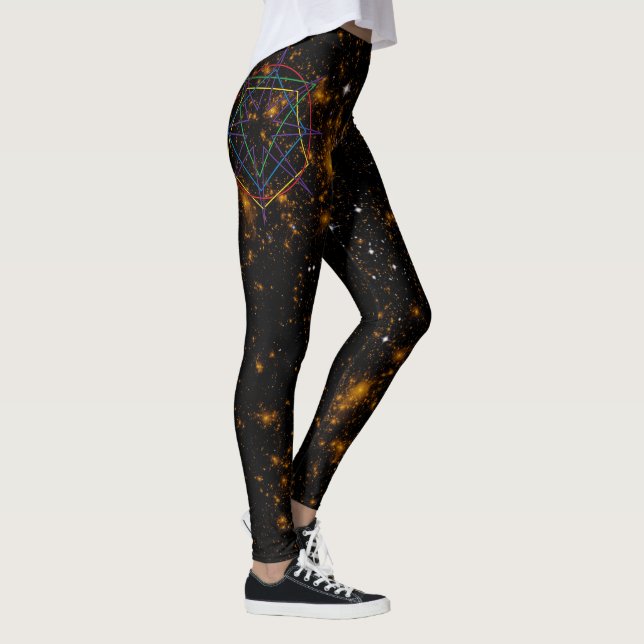 Leggings Sigil de Géométrie Sacrée (Droite)