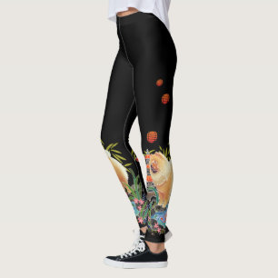Leggings Sigles de NEGMAO - changement de couleur arrière -