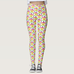 Leggings Signe de paix hippie