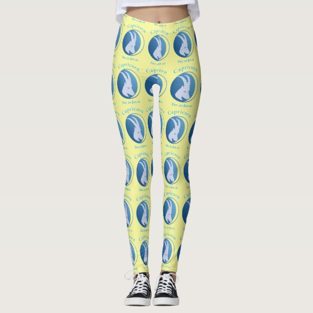 Leggings Signe du Capricorne Thunder_Cove (Devant)