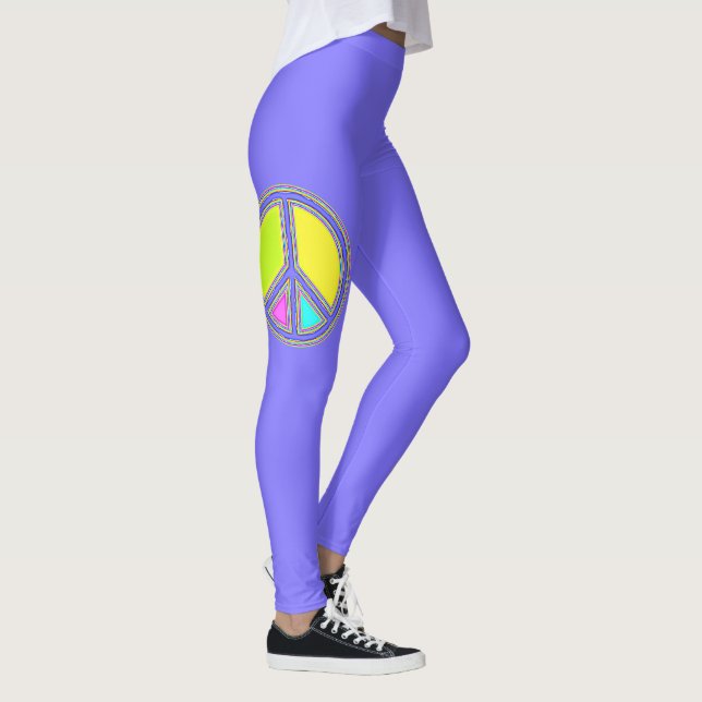 Leggings Signe PEACE aux couleurs remplies 1 (Droite)