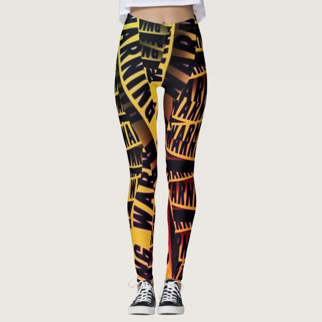 Leggings Signes d'avertissement (Devant)