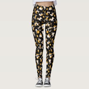 Leggings Signes du zodiaque Symboles ésotériques cosmiques