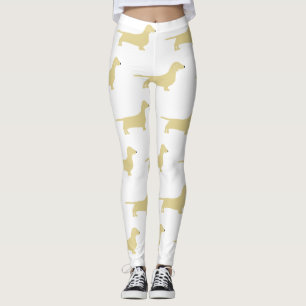 Leggings silhouette de dachshund