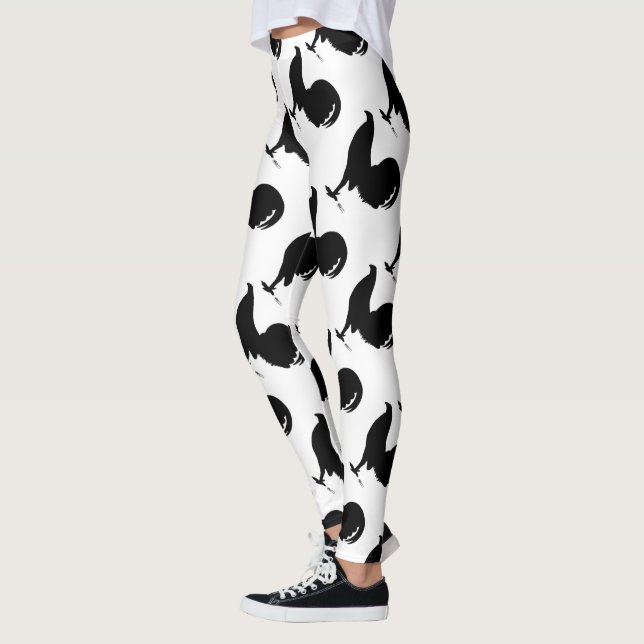 Leggings Silhouette du coq Gamecock (Gauche)