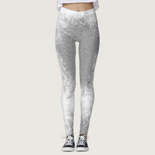 Leggings Silhouette minimaliste en denim - Noir