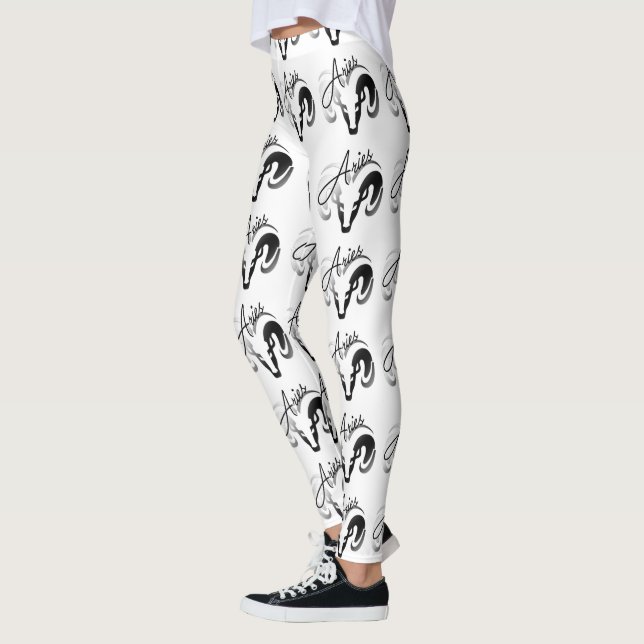 Leggings Silver Aries le bélier Zodiac (Gauche)