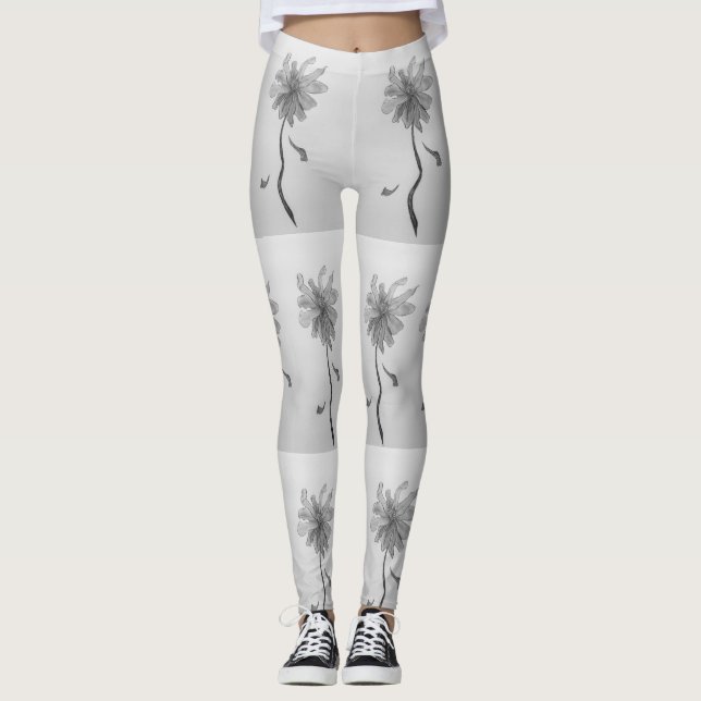 Leggings Simple marguerite (Devant)