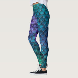 Leggings Sirène de poisson personnalisée