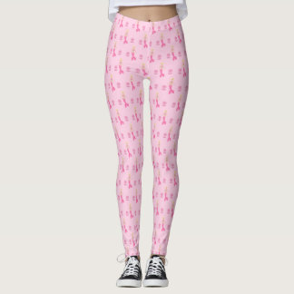 Leggings Sirène D'Imaginaire Rose