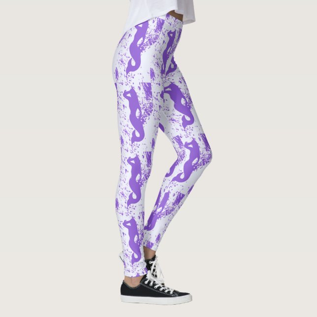 Leggings sirènes de lavande (Droite)