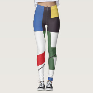 Leggings Six espaces avec croix   Sophie Taeuber-Arp  