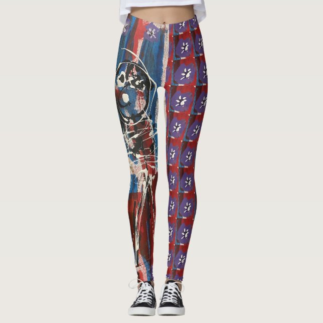 Leggings SKULLY SKULL (Devant)