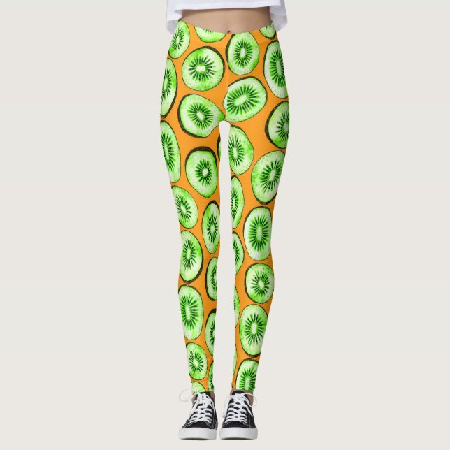 Leggings Slices Kiwi (Devant)