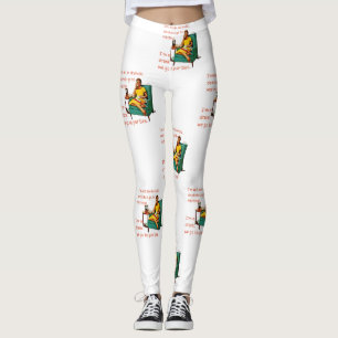 Leggings SlipperyJoe socialisation boisson fête vintage fem