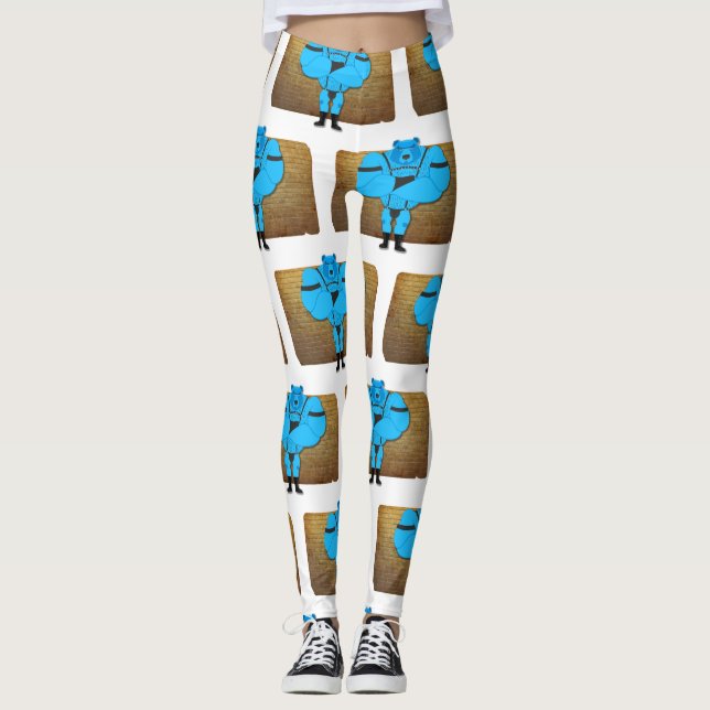 Leggings SlipperyJoe's gay muscle ours dessin animé thong l (Devant)