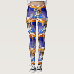Leggings SlipperyJoe's homme musclé bosse abdos six-pack sa