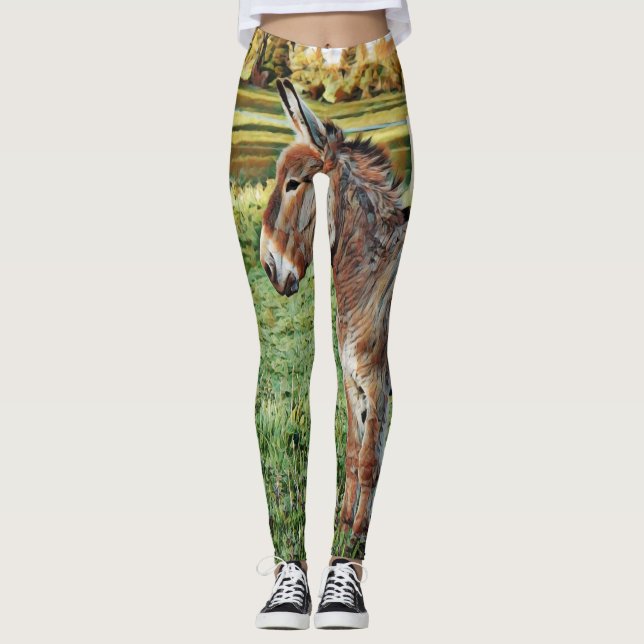 Leggings smartmix animal - âne 1 (Devant)
