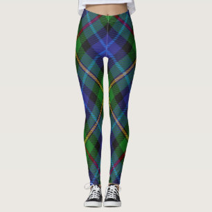Leggings Smith Clan Scottish Tartan Plaid Motif