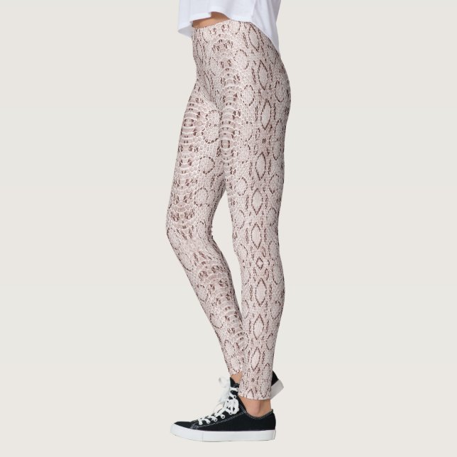 Leggings Snakeskin Brown (Gauche)