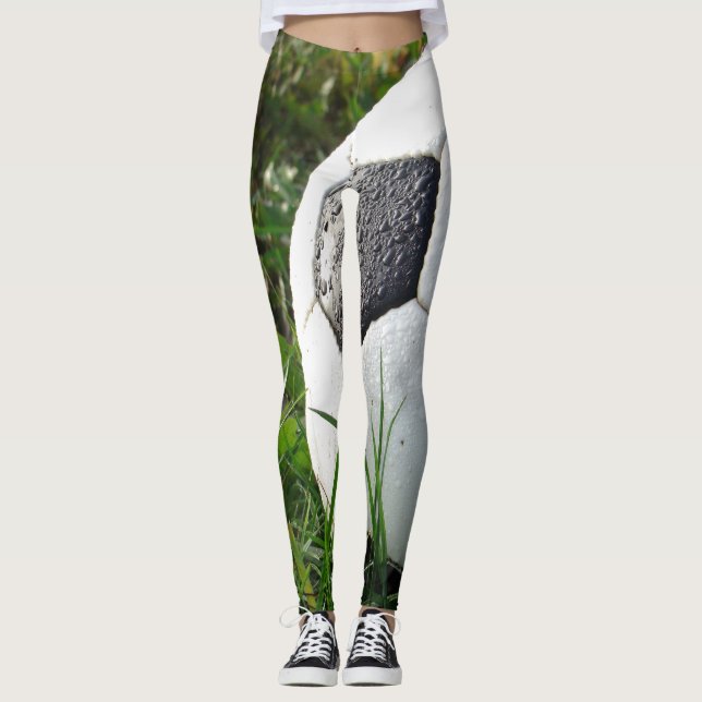 Leggings Soccer Ball Team Sports Yoga Pantalon artisanal