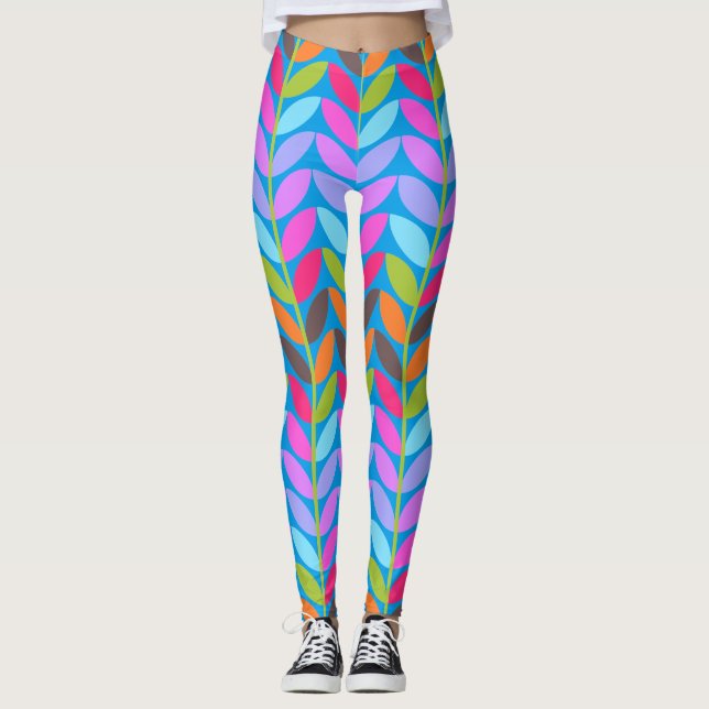 Leggings Socialite Summer Ivy Motif (Devant)