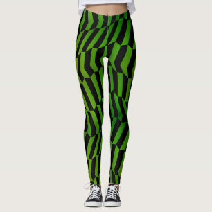 Leggings Socialite Wild et Sassy Green Motif