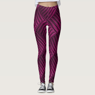 Leggings Socialite Wild Rose Zig Zag Motif