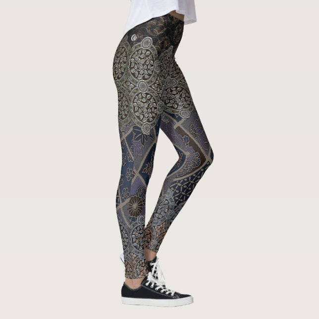 Leggings Soie royale japonaise traditionnelle (Droite)