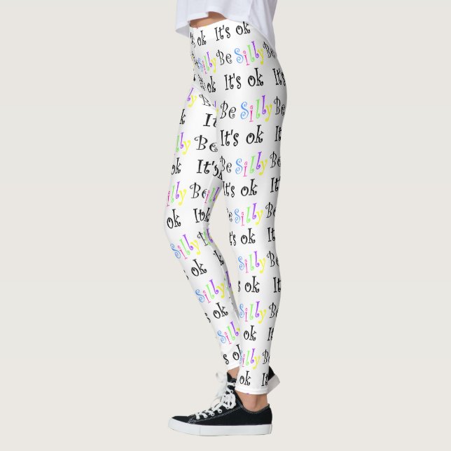 Leggings Sois idiot, ça va (Gauche)