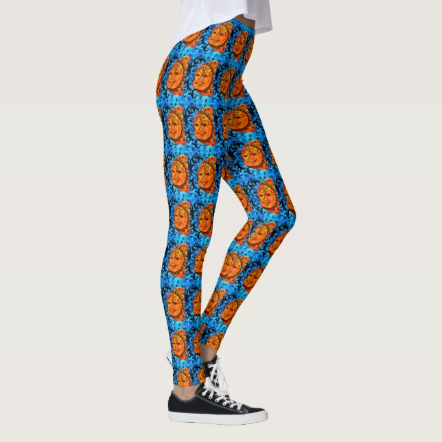 Leggings Soleil et lune (Droite)
