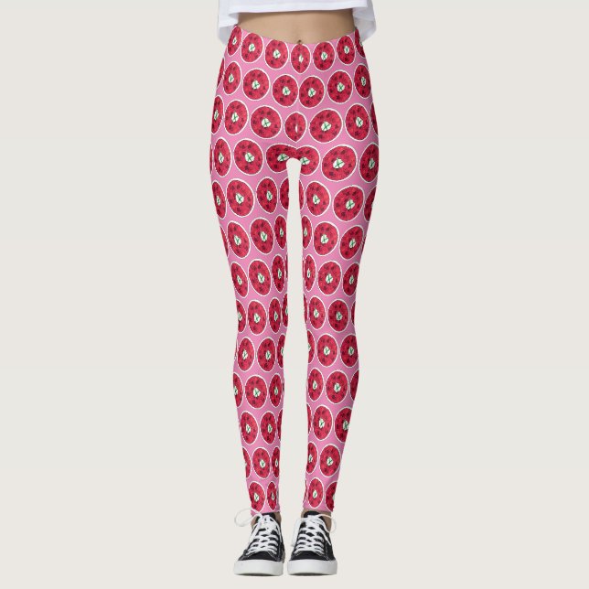 Leggings Soupe de betterave rouge Borscht Europe de l'Est (Devant)