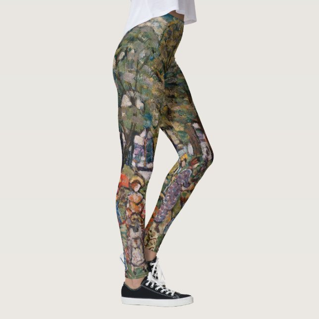 Leggings Sous les arbres de Maurice Prendergast, Beaux-arts (Droite)