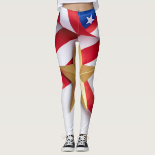 Leggings Sous les plis de la bannière