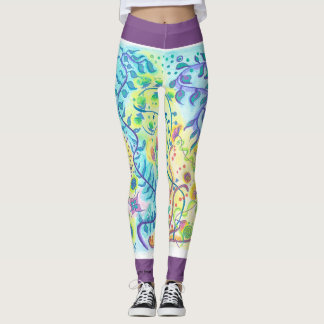 Leggings Soyez express flexible votre liberté - yoga