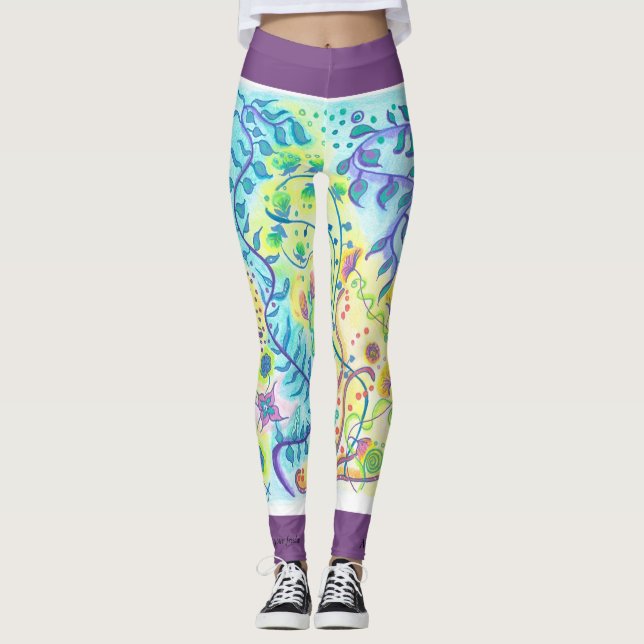 Leggings Soyez express flexible votre liberté - yoga (Devant)