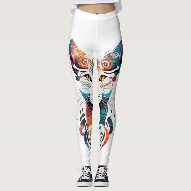 Leggings Soyez un chat (Devant)