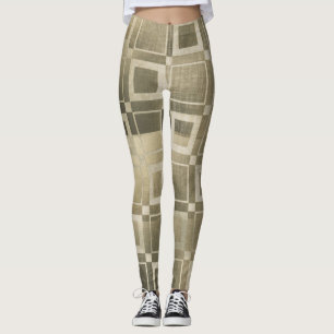 Leggings Sparkly Rose Gold Circles Rose luxe étincelant