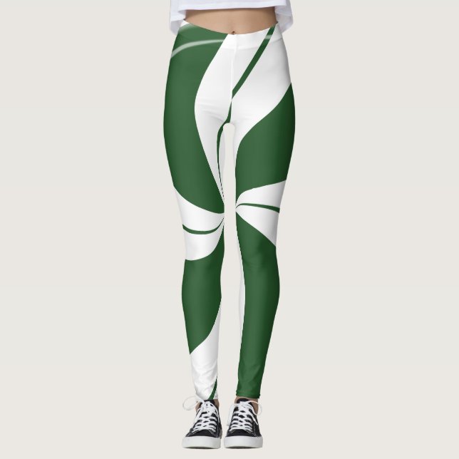 Leggings Spearmint Swirl (Devant)