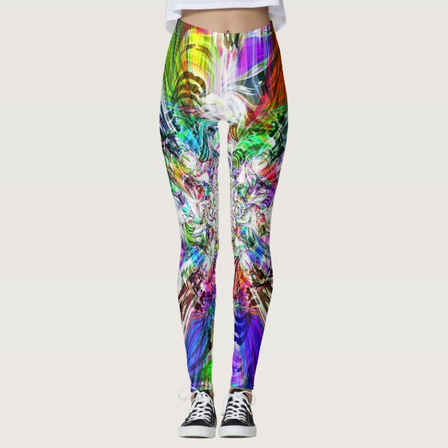 Leggings spectraux en diamant (Devant)